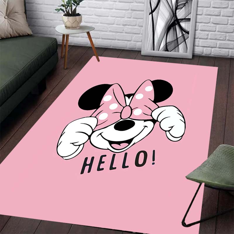 

Mickey and Donald Duck Printed Pattern Carpet - Non-slip Kitchen Mat, Outdoor Carpet, Home and Bedroom Decoration Birthday Gift. 60x90cm