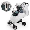 Baby Stroller Cover Stroller Accessories Universal Waterproof Cover Windproof Dust Cover Zipper Open