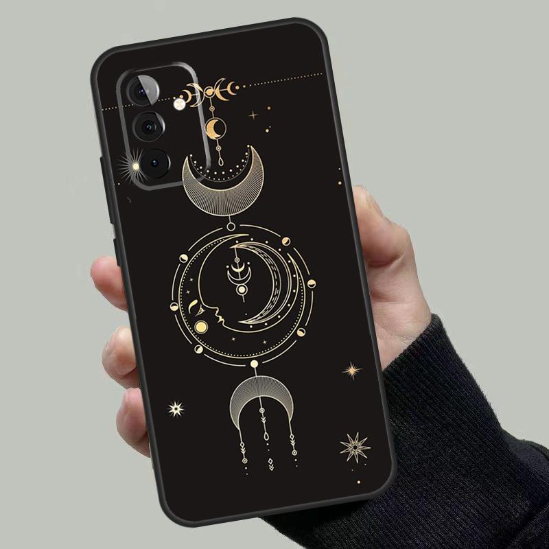 Tarot Moon Case For Samsung Galaxy A06 A16 A26 A36 A56 A53 A32 A52 A33 A13 A55 A35 A15 A14 A34 A54 A17
