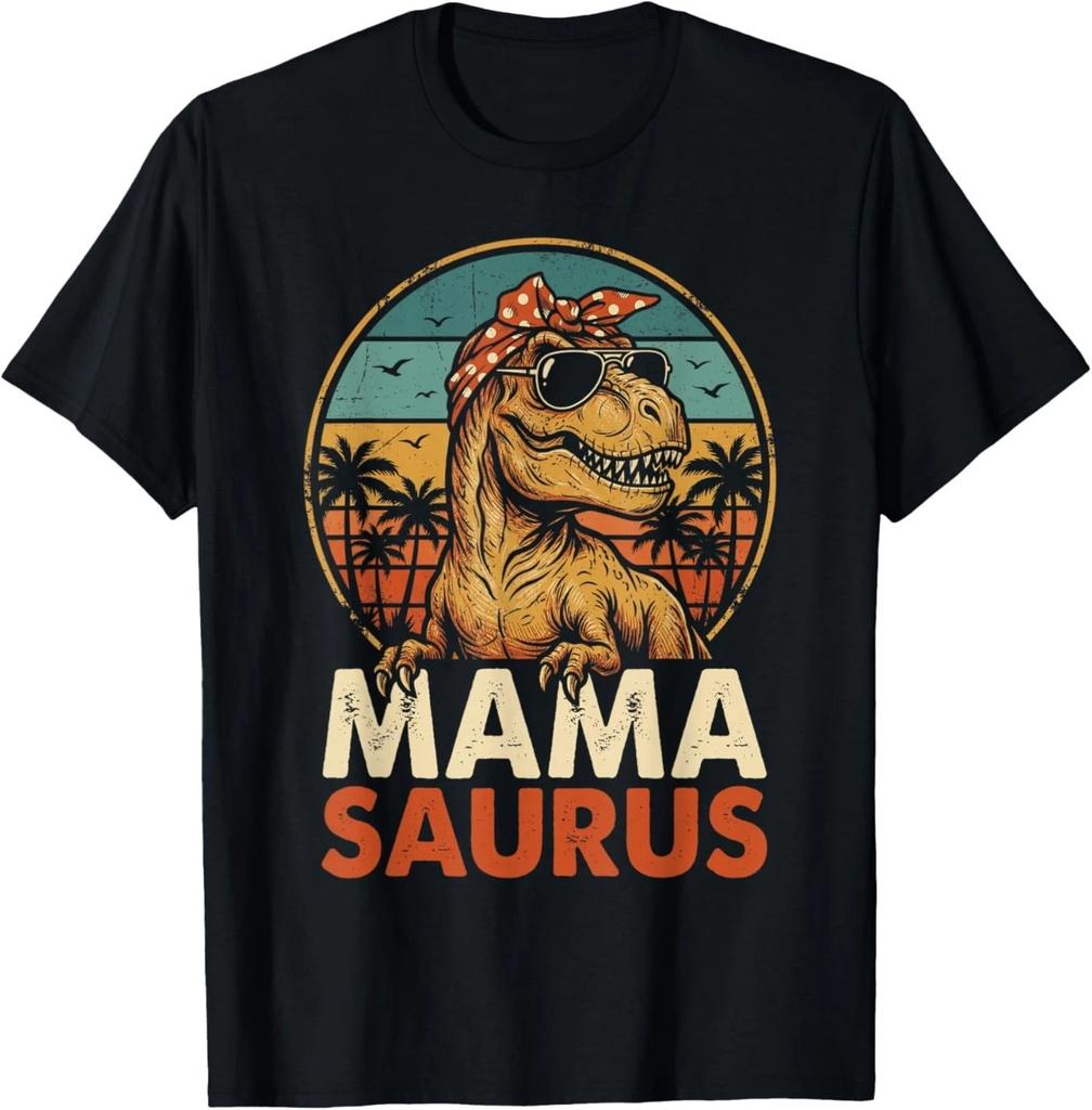 Mamasaurus T rex Dinosaur Mothers Day Mommy Mom Mama Saurus T-Shirt