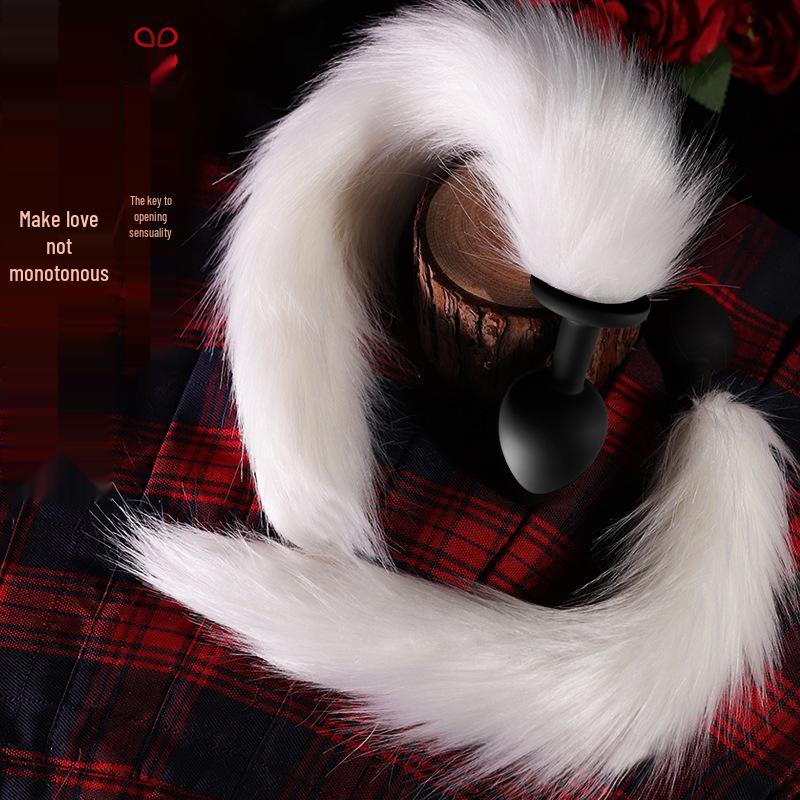 Fox Tail Mini Butt Plug - Adult SM Erotic Toy