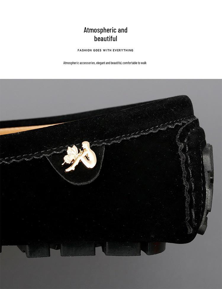 Men's Plus Size Suede Loafers: Lightweight, Slip-on, Formal Business Leather Shoes