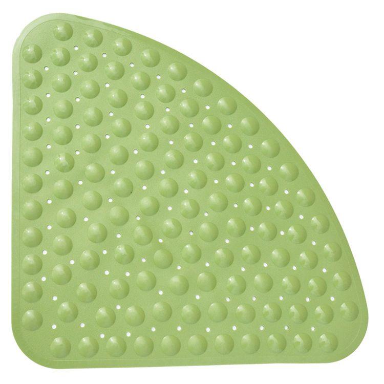 53x53CM Sector Rubber Corner Shower Mat Anti-slip Quadrant Bath Mat Anti-Bacterial Suction Shower Tub Non-slip Bathtub Mat
