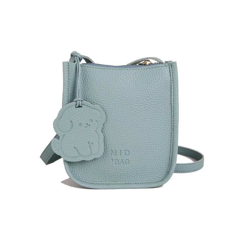 Korean version of simple vegetable basket bag women's 2025 spring and summer new fashionable versatile high-end sense portable shoulder messenger bag