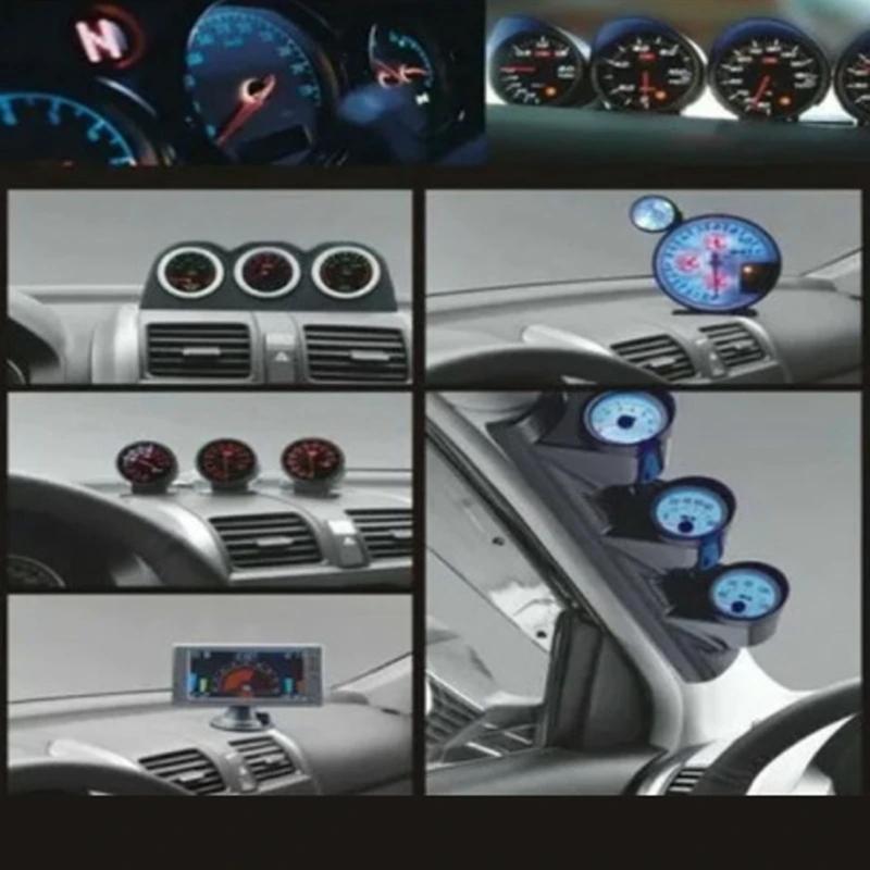 52mm Universal RPM Electrical Tachometer Gauge For 2 3 4 5 6 8 Cylinder Gas Engines With LED Backlight Waterproof Design