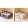 Wardrobe Clothes Storage Organizer Pants Sweater T-Shirt Storage Box With PP Board Cabinet Drawer Organizer Jeans Storage Box