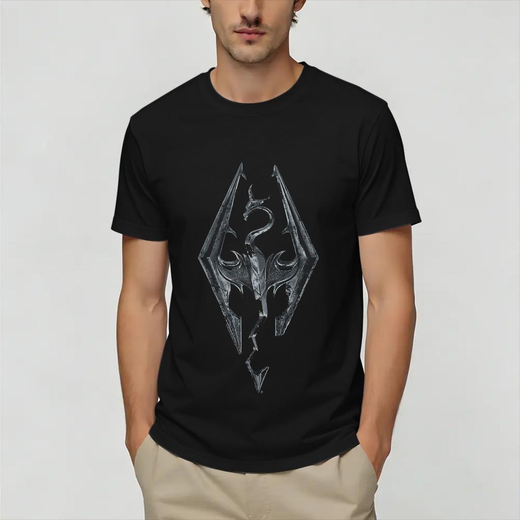 Skyrim You are Finally Awake Unisex T Shirt Funny Tee Shirt Short Sleeve Crewneck TShirt Pure Cotton Birthday Gift Tops