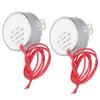2Pcs AC Motor Synchronous CCWCW Micro Machine Tool Accessories AC12V 56RMIN 4W