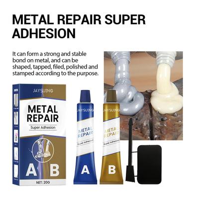 20/100g AB Kleber Metall Reparatur Kleber Eisen Caulk Hohe Festigkeit Reparatur Industrielle Sealer Wärme Mittel Schweiß Klebstoff kalt Widerstehen M4E2