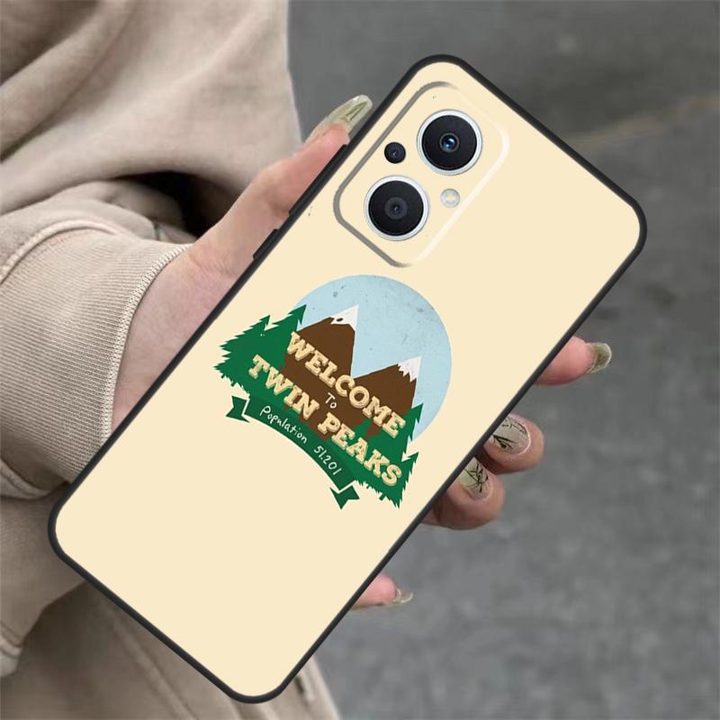 

Welcome To Twin Peaks Case For OPPO Reno 7 8 Lite 6 5 4 11F 10 Pro 8T 5Z 4Z OPPO Find X6 Pro X2 Neo X3 X5 Lite OPPO Reno8 5G
