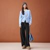 IEF Women's Winter Plush Wide-Leg Trousers