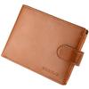Men's Casual PU Leather Snap Wallet - Retro Coin Purse and Multi-Functional Design