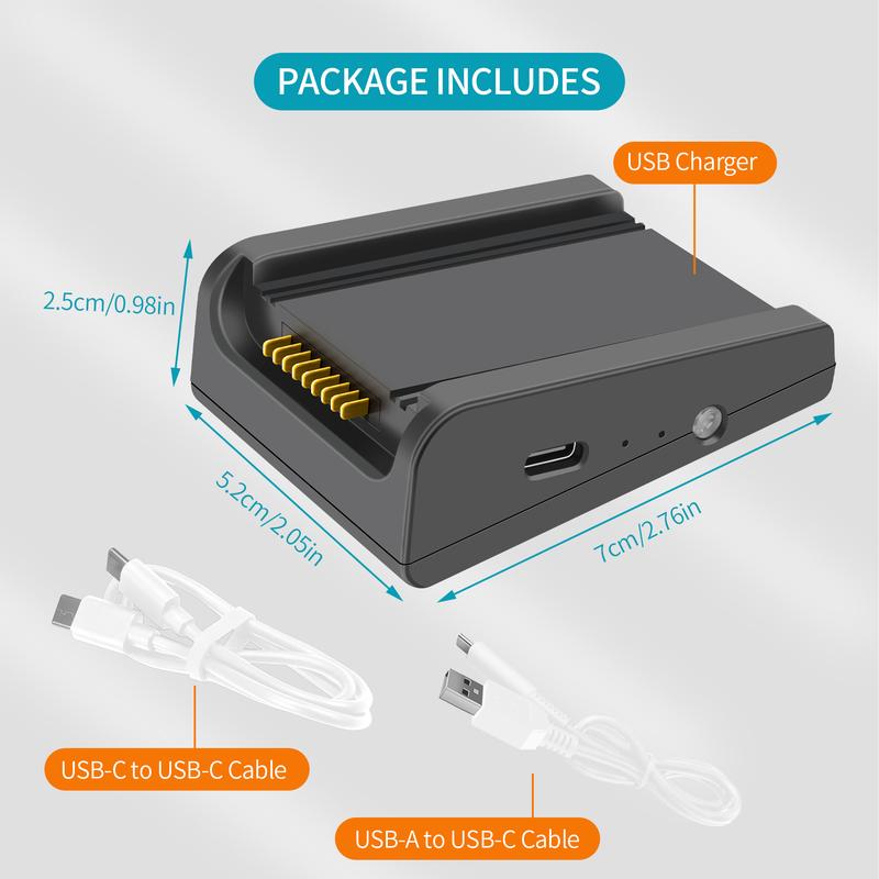 Battery Charger For DJI AIR 3/AIR 3S USB Single-Channel Rechargeable  Charging Quick Charge Accessories