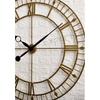 Clock Hand-Crafted Brass Extra Large Wall Clock/One Year Warranty / 9037-42, Analog, 5 Centimeters, 12 Inch