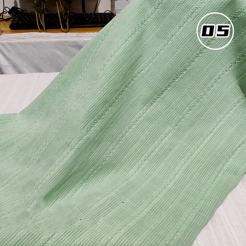 Cotton Jacquard Strip Breathable Soft Clothing Skin Friendly Fabric DIY Dress Mosquito Net Patchwork Needlework Clothing Supplie