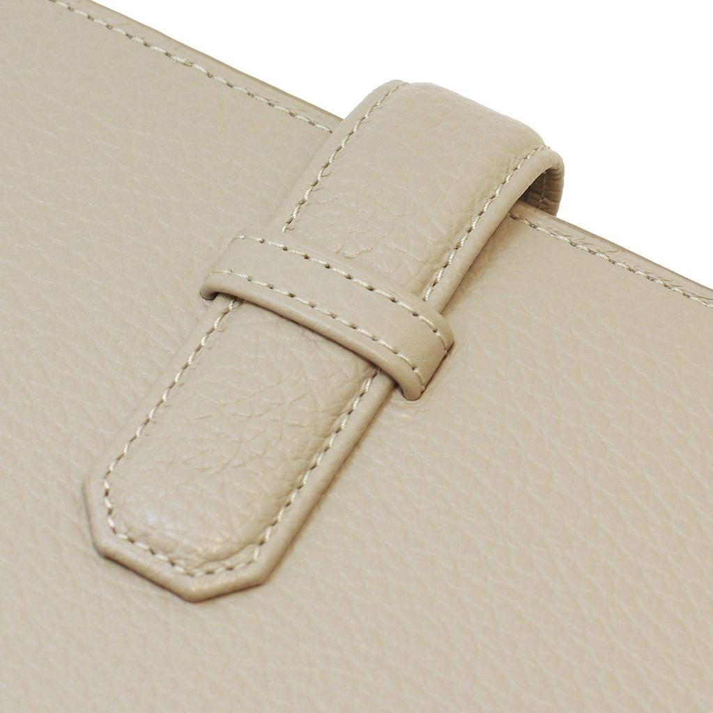 Franklin Planner Cervo Embossed Light Compact 65318 Binder, 23mm, Gray, Size,