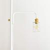 DRAW A LINE Lampshade, White, Size: 9.5cm W X 9.5cm D X 12cm H, DRAW A LINE (D-BWS-WH)