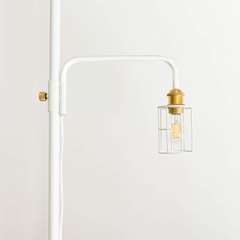 DRAW A LINE Lampshade, White, Size: 9.5cm W X 9.5cm D X 12cm H, DRAW A LINE (D-BWS-WH)