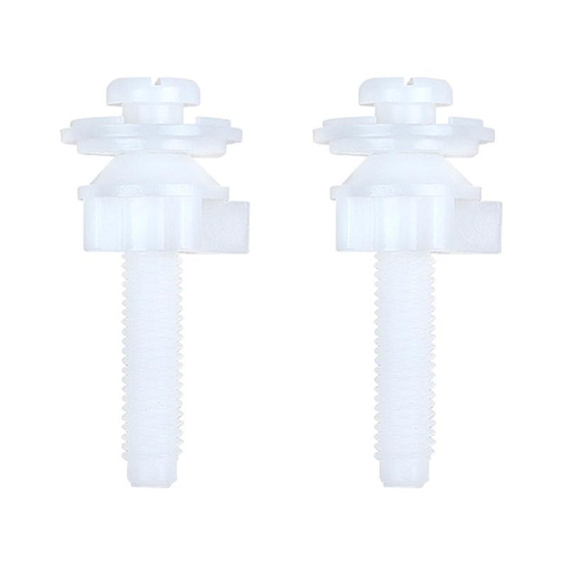 2pcs/set Easy To Install Toilet Screw Kits Durable & Reliable Toilet Repair Set Convenient Toilet Bolt Replacement