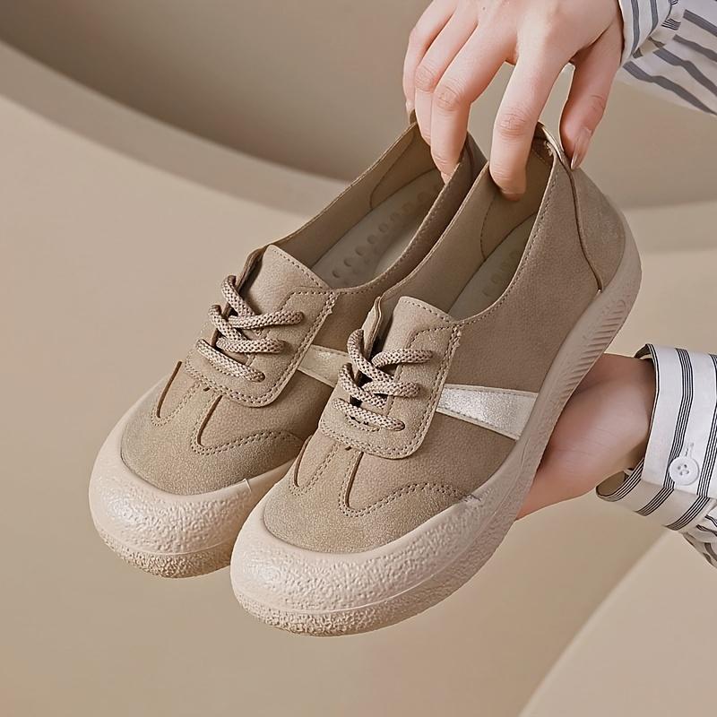 Women's 2025 Spring/Fall New Arrival Casual Flat Mommy Shoes Stylish, Versatile, Lightweight German-Style Training Shoes
