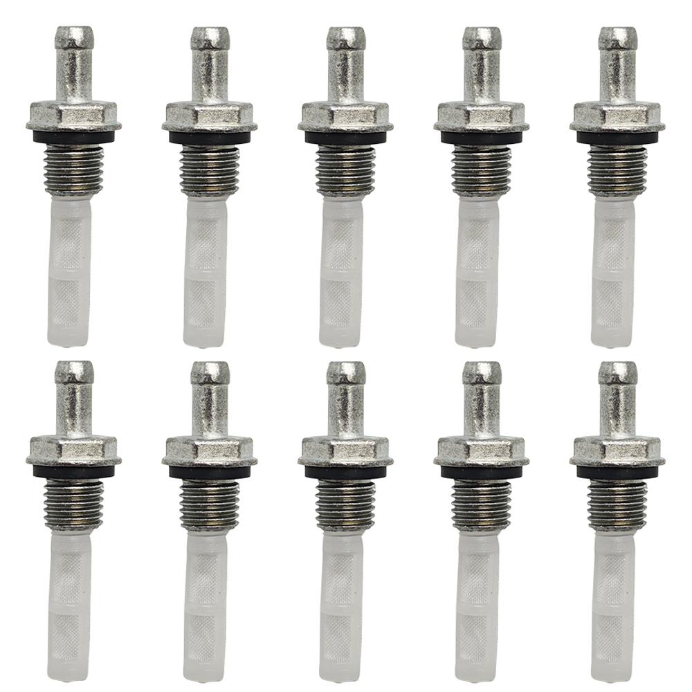 10pcs/lot Fuel Tank Joint Filter For HONDA GX390 GX340 GX270 GX200 GX240 168F 172F 188F 4-Stroke Engine Motor Parts