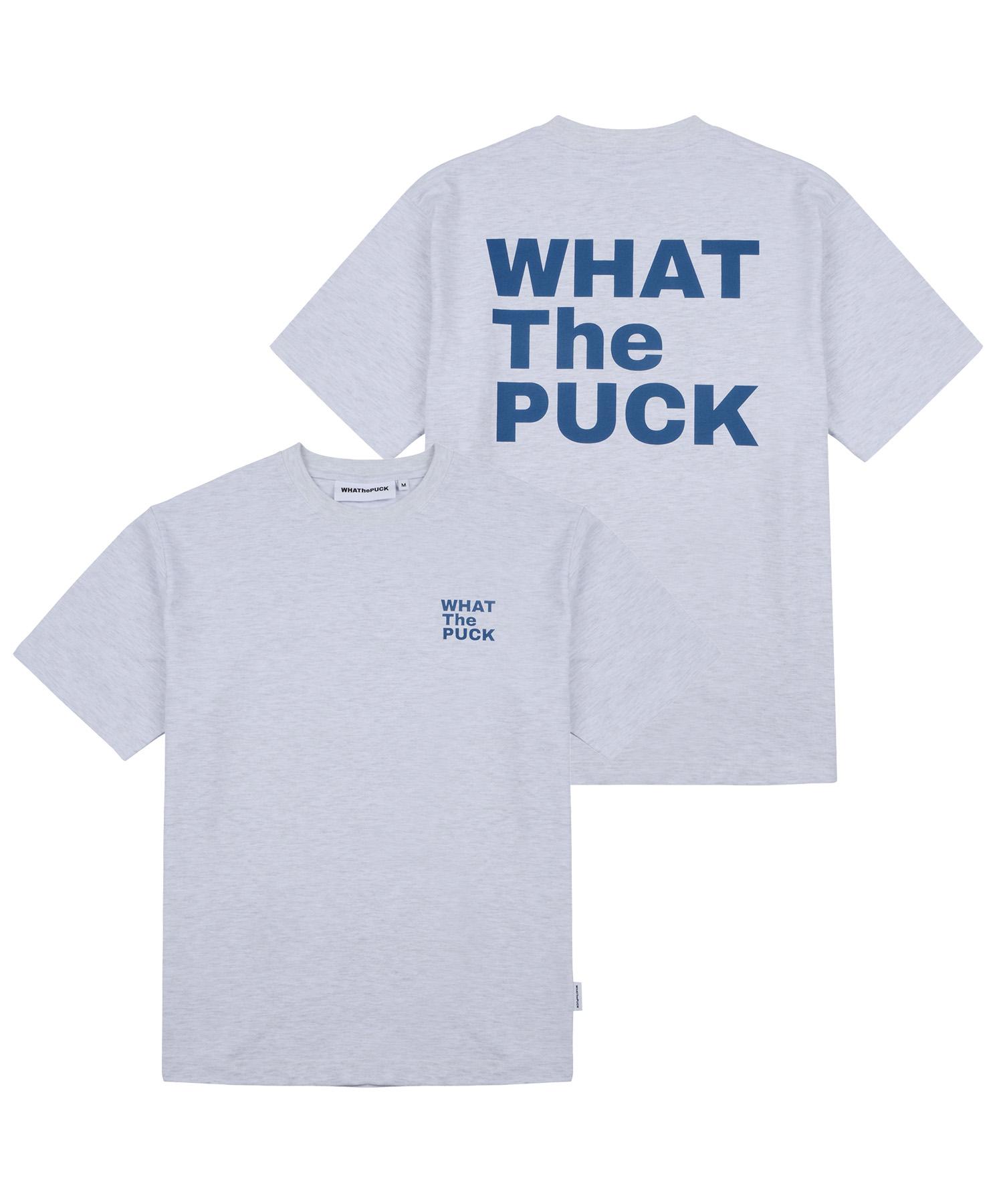 What The Fuck Wtp Vertical Logo T-Shirt Ash L
