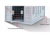 Four Seasons Universal Outdoor Dog House: Breathable, Rainproof Pet Nest for Medium & Large Dogs