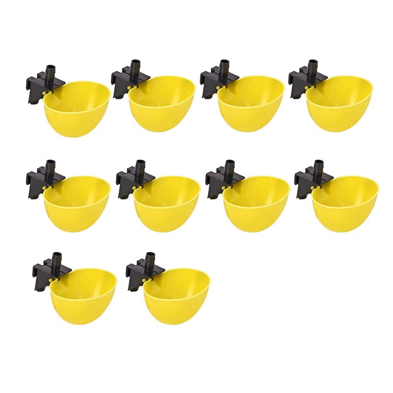5/10/20 Stück Automatischer Geflügel Vogel Hühner Wasser Tränke Napf Geflügel Hühner Trinknapf 9,5mm Durchmesser Geflügel Tränke