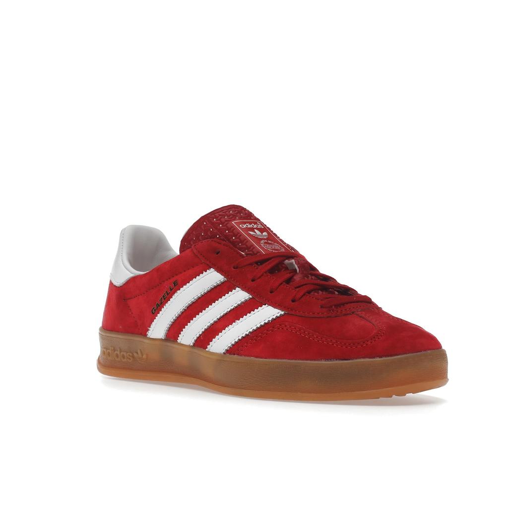 Adidas Gazelle Indoor Scarlet Gum Men Sneakers Red Cloud-White H06261