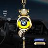 Crystal Rearview Mirror Air Freshener: Long-lasting Fragrance Pendant for Car Interior Decoration