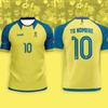 Maglia Anime Calcio Inama Eleven Stampa 3D Congiunta T-shirt Uomo Donna Moda Oversize Manica Corta Top Magliette Abbigliamento Moto