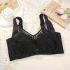 Full-cup Bra Women's Thin Anti-sagging Lace-gathering Bra Large-sized Underwear Push Up Bra