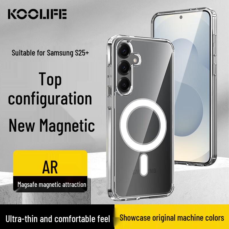 KOOLIFE Przezroczyste Etui Antywstrząsowe na Telefon Samsung Galaxy