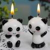 1PCS Cute Funny Cake Candles Panda Kid's Birthday Candles Birthday Party Decoration