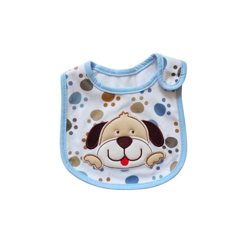 

Boy Girl Cotton Bibs Waterproof Saliva Towel Bib Feeding Burp Apron Bandana