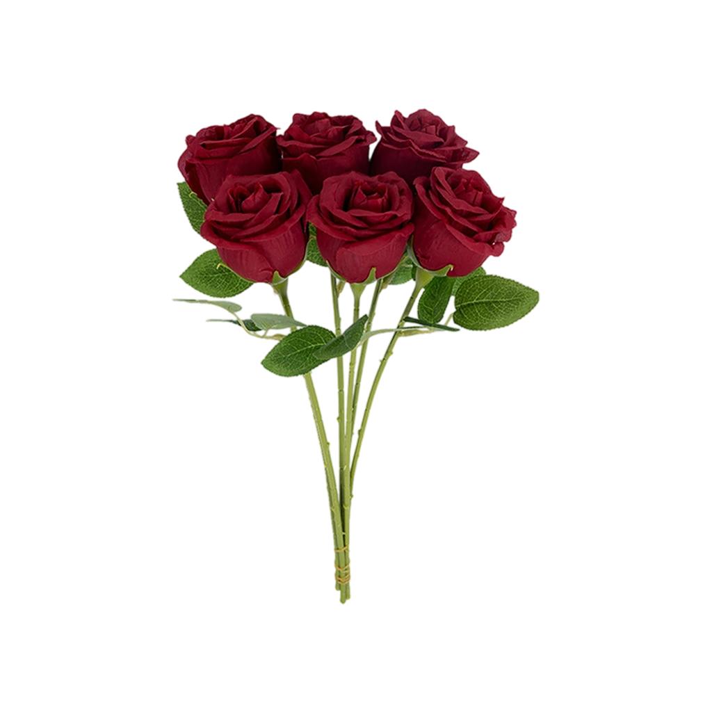 Artificial Roses, Silk Fabric, Artificial Flowers, Wedding Home Decorations, Valentine's Day Decorations.