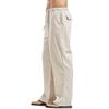 Herren Leinen Freizeithose Frühling und Herbst Herren Baumwolle und Leinen Freizeithose