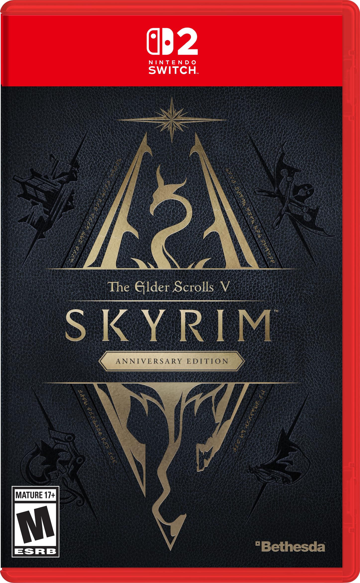 The Elder Scrolls V Skyrim Anniversary Edition - Code in Box (Imported Version: North America) – Switch 2