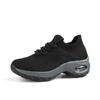 Women's Shoes Casual Sneakers Women's Flying Weaving Casual Running Shoes Socks Shoes Rockers