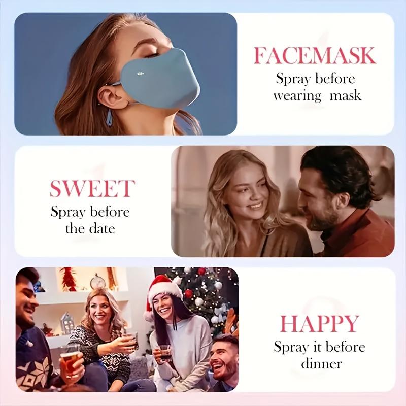 Mint Oral Freshening Spray, Fruit-Flavored Portable Spray, Freshens Breath, Christmas Gift