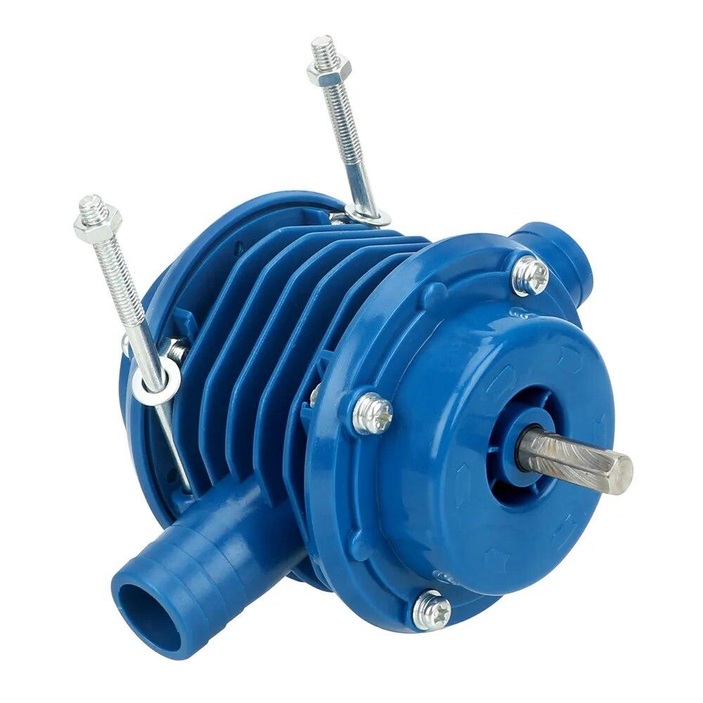 Pompă de înaltă presiune Mini Pompă de apă pentru mașină de găurit electrică manuală cu autoamorsare pentru utilizare grea Nu necesită energie Pompe centrifuge pentru grădină.