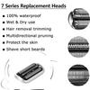 73S Replacement Head Compatible With Braun S7 Replacement Head & For Braun Series 7 Shaver,series 7 Razor Replacement Head For Braun Series 7 7020s,