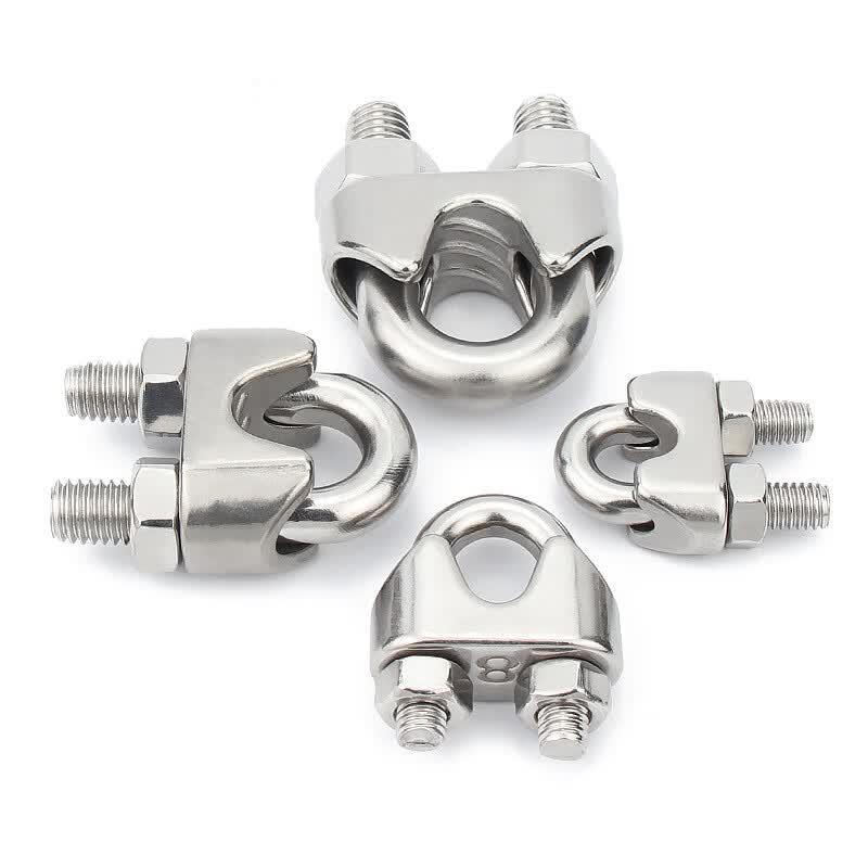 304 Stainless Steel U-Shaped Wire Rope Clamp