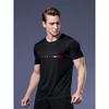 3 Pezzi T-shirt da Uomo Leggere Traspiranti Asciugatura Rapida Assorbi Umidità Girocollo Top Stagione Unica Casual