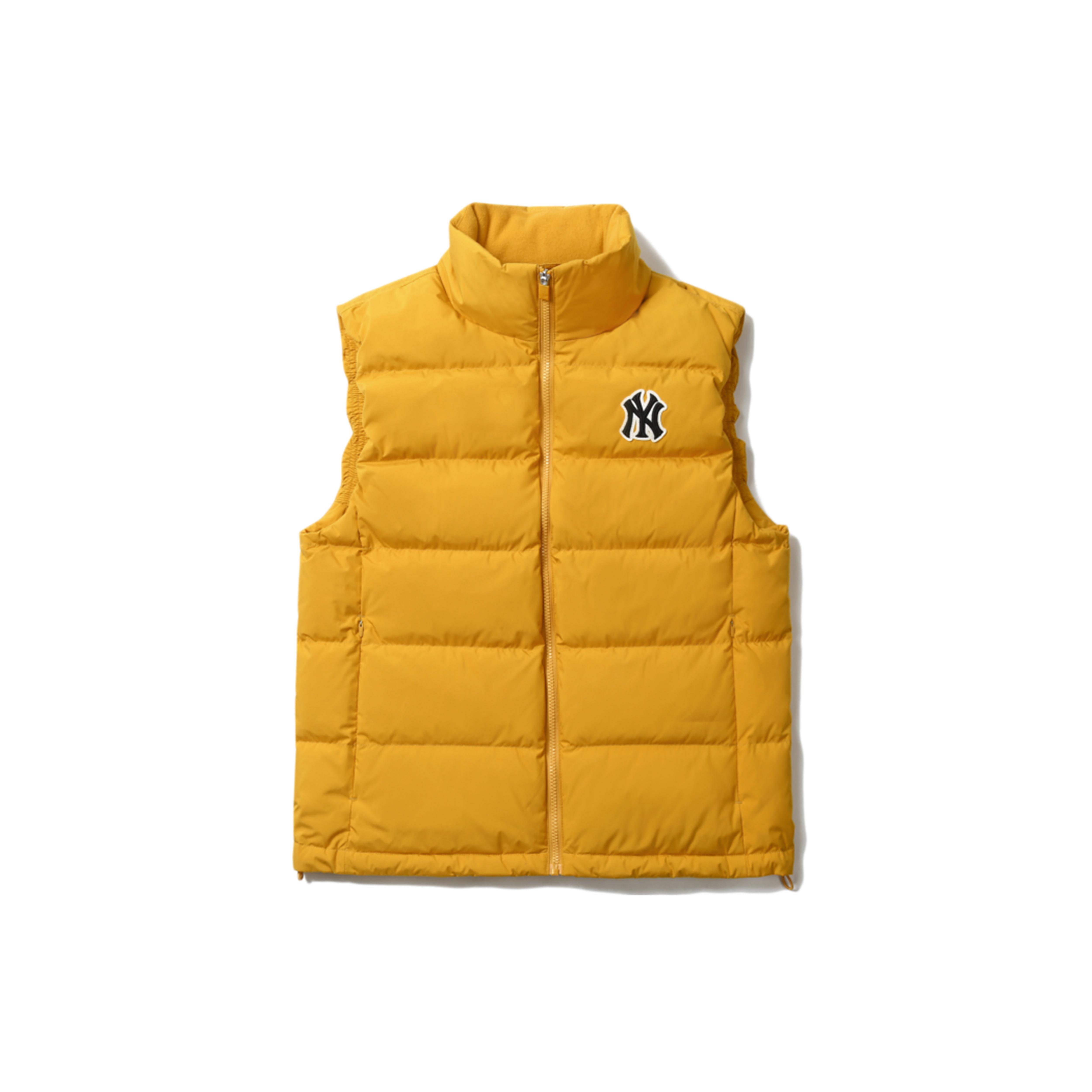 MLB Vests Unisex Mustard Yellow Stand Collar Thickened Other 31DV01061 L