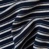 Women's Striped Half-Zip Hooded Pullover Sweatshirt