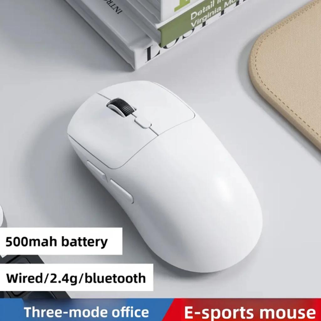 2026 2.4G Wireless Mouse 6 Buttons Professional Optical Wireless 6400 DPI Mouse Rechargeable Mouse Portable for Laptop PC Gamer