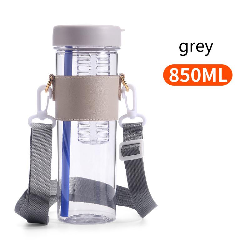 

850 мл большая емкость для воды мужской женский летний спортивный чайник портативная пластиковая бутылка