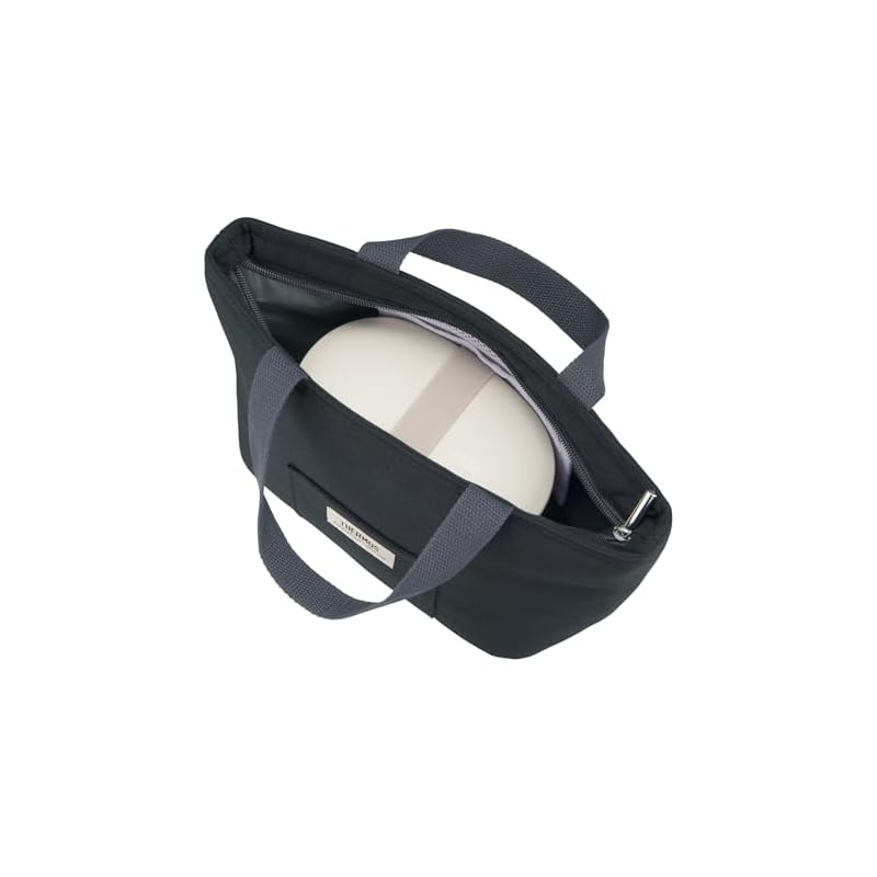 Thermos Insulated Lunch Bag 4L Black Tote Bag Type High Cooling Performance 4-Layer Insulation Structure RFF-0041 BK