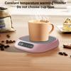 Cup Heater Smart Electric Beverage Warmer,3-Temp Settings Electric Cup Warmer for Travel Office Desks & Home Gifts for Teachers